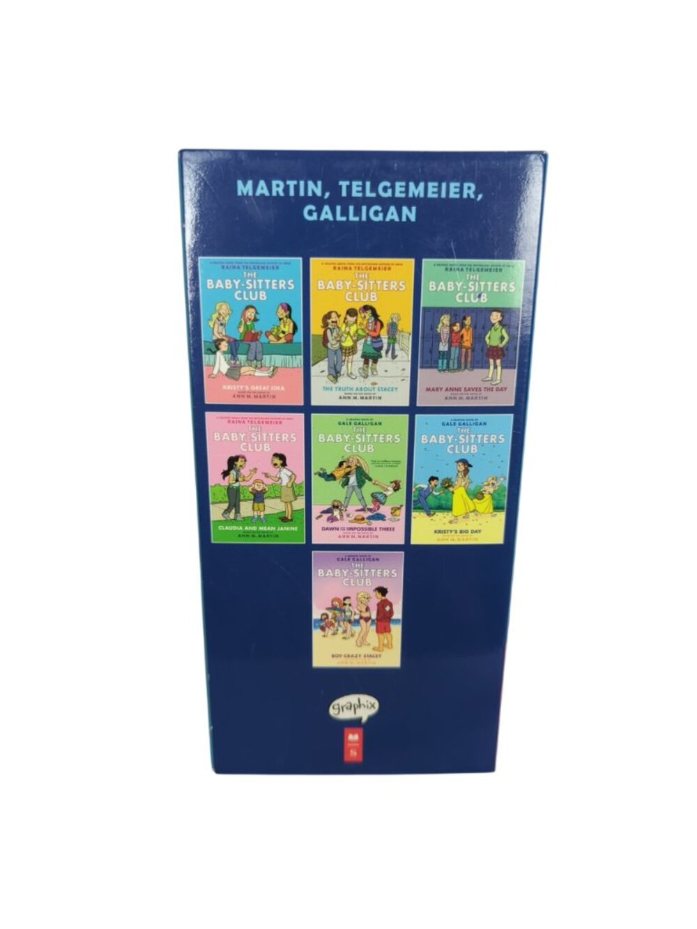 Baby-Sitters Club Graphix Box Set Books 1-7 Ann M Martin ISBN 9781338603637 - Picture 6 of 11
